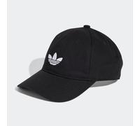 Baseball Cap ADIDAS ORIGINALS "ADICOLOR CLASSIC TREFOIL", Damen, schwarz, Obermaterial: 100% Baumwolle, Caps, für Erwachsene, sportlicher Stil, aus Baumwolle (60041246-0) schwarz
