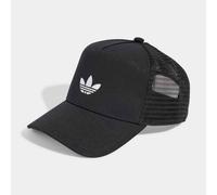 Baseball Cap ADIDAS ORIGINALS "CURVED TRUCKER", Damen, schwarz, Obermaterial: 92% Polyester, 8% Elasthan, Caps (90693152-0) schwarz