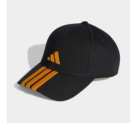 adidas 3-Streifen New Logo Baseball Cap KE5879 - black/collegiate gold 58 - 60 cm