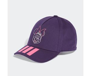 Baseball Cap ADIDAS PERFORMANCE "DISNEY MINNIE MAUS KINDER", Jungen, lila (aurora plum), Obermaterial: 100% Baumwolle, Caps, Kinder Baseball Cap mit einer Minnie Mouse-Grafik (58041817-0) aurora plum