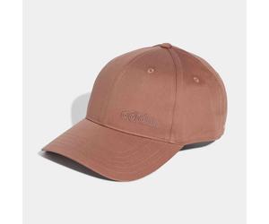 Baseball Cap ADIDAS PERFORMANCE "LINEAR OUTLINE", Damen, rosa (warm clay, weiß), Obermaterial: 100% Baumwolle, Mützen (46094360-0) warm clay, weiß