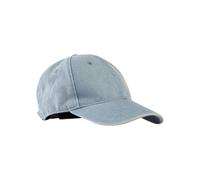Baseball Cap BONPRIX, Damen, hellblau denim, Denim/Jeans, Baumwolle, Abriebeffekte, unifarben, Caps, im coolen Leoprint (82978130-0) hellblau denim