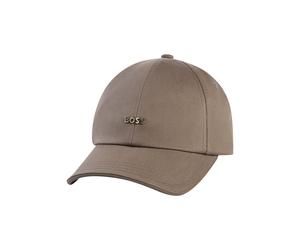 Baseball Cap BOSS "Ari-ME", Herren, beige (braun overflow 915), Twill, Baumwolle, unifarben, Caps, mit BOSS Schriftzug, unisex (31042838-0) braun overflow 915