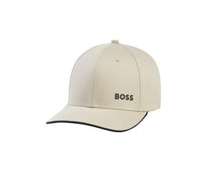 Baseball Cap BOSS GREEN "Cap-Bold", Damen, light beige 272, Twill, Baumwolle, unifarben, Caps, mit kontrastfarbener Unterseite, Unisex (61082131-0) light beige 272