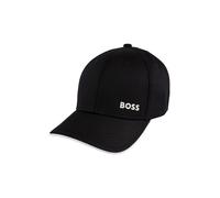 Baseball Cap BOSS GREEN "Cap-Bold", Herren, schwarz (schwarz002), Twill, Baumwolle, unifarben, Caps, mit kontrastfarbener Unterseite, Unisex (14733966-0) schwarz002