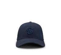 Baseball Cap BOSS "Zed-B-Icon", Herren, dunkelblau 404, Twill, Baumwolle, unifarben, Caps, mit Double-B-Monogramm, Unisex (56752905-0) dunkelblau 404