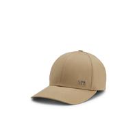 Baseball Cap BOSS "Zed BOSS-ME", Damen, schwarz beige 252, Twill, Baumwolle, unifarben, Caps, Unisex, mit seitlichem Logo-Pin (15235925-0) schwarz beige 252
