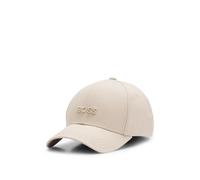 Baseball Cap BOSS "Zed", Damen, beige (light beige 275), Twill, Baumwolle, Caps Baseball Cap, mit Logostickerei, Unisex (49891440-0)
