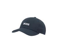 Baseball Cap BOSS "Zed", Herren, blau (schwarz_blau), Twill, Baumwolle, bestickt, unifarben, Caps, mit Logostickerei, Unisex (49009320-0) schwarz_blau