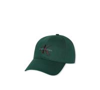Baseball Cap CALVIN KLEIN, Herren, grün (sycamore), Web, Baumwolle, unifarben, Caps, mit Markenlogo (55568652-0) sycamore