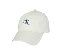 Baseball Cap CALVIN KLEIN, Herren, weiß (whispering blau w, contrast logo), Web, Baumwolle, Caps, mit Markenlogo (43983155-0) whispering blau w, contrast logo