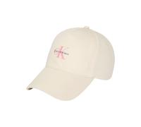 Baseball Cap CALVIN KLEIN JEANS, Damen, calico, Web, Baumwolle, unifarben, Caps, in der Weite verstellbar, reine Baumwolle (31225202-0) calico