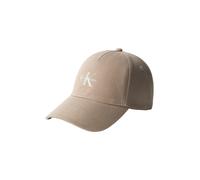 Baseball Cap CALVIN KLEIN JEANS, Damen, desert taupe, Web, Baumwolle, unifarben, Caps, in der Weite verstellbar, reine Baumwolle (18141645-0) desert taupe