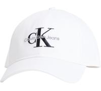 Calvin Klein Jeans Monologo Embroidery Baseball Kappe One Size Bright White
