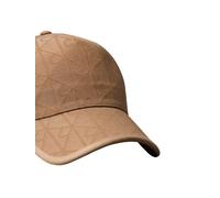 Baseball Cap CALVIN KLEIN "LOGO AOP JACQUARD (BAG TIE BACK)", Damen, lotus beige aop, Web, Kunstfaser, gemustert, Caps, Regular fit und größenverstellbar (66804915-0) lotus beige aop
