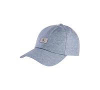 Baseball Cap CALVIN KLEIN "MONOLOGO EMB BB CAP - HEATHERED", Herren, blau (grau heather), Web, Kunstfaser, unifarben, Caps, Regular fit und größenverstellbar (41420956-0) grau heather