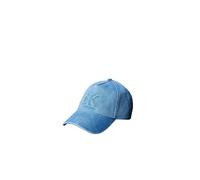 Baseball Cap CALVIN KLEIN "SEASONAL LOGO DENIM CAP", Damen, blau (vintage denim), Web, Baumwolle, unifarben, Caps, Regular fit und größenverstellbar (38068250-0) vintage denim