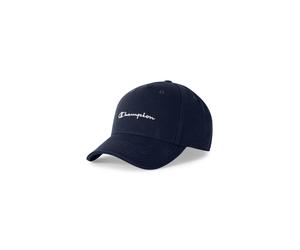 Baseball Cap CHAMPION "Junior Baseball Cap with Big Logo", Jungen, nny, ns, Twill, Baumwolle, Baumwollmischung, unifarben, Caps, für Jugendliche, mit verstellbarem Klettverschluss, sportlicher Stil (8