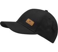 Baseball Cap CHILLOUTS "Amadora Hat", Herren, schwarz, Kunstfaser, unifarben, Caps, aus atmungsaktivem Material mit geschwungenem Schirm & verstellbar (45208164-0) schwarz