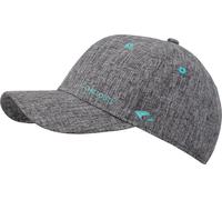 Baseball Cap CHILLOUTS "Christchurch Hat", Herren, blau (grau, türkis), Web, Kunstfaser, kontrastfarbene Details, meliert, Basic, Caps, mit farbigen Akzenten & verstellbarem Verschluss für lässige Sty