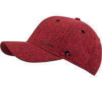 CHILLOUTS Christchurch Hat - UV-Schutz UPF 50+ Baseballcap, Unisex, perfekt für Sommer und Sport, Adjustable Snapback, red Black, One Size