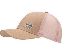 Baseball Cap CHILLOUTS "Denver Hat", Herren, salmon, Baumwolle, Kunstfaser, unifarben, Caps, mit luftdurchlässigem Netzrücken & stylischem Logo-Patch (44324532-0) salmon