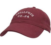 Baseball Cap CHILLOUTS "Woodland Hat", Herren, rot (burgundy), Baumwolle, unifarben mit Farbeinsatz, Caps, mit CHILLOUTS-Stickerei im Vintage-Stil (74816432-0) burgundy