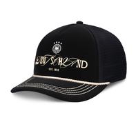Baseball Cap FANATICS "Fanatics Cap DFB Deutschland Dusk 5 Panel Foam Front Snapback", Jungen, Gr. onesize, schwarz (mehrfarbig), Kunstfaser, Caps (12524511-0) mehrfarbig