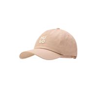 Baseball Cap HUGO "Asya", Damen, light, pastel braun 231, Twill, Baumwolle, unifarben, Caps, mit Logo-Stickerei (60023943-0) light, pastel braun 231