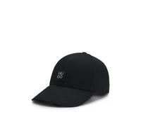 Baseball Cap HUGO "Jake ME", Herren, schwarz 001, Twill, Baumwolle, unifarben, Caps, aus Baumwoll-Twill (74478407-0) schwarz 001