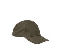 Baseball Cap JACK & JONES "JACBASE LOUIS LINEN BLEND CAP SN", Herren, grün (falcon), Web, Materialmix, unifarben, Caps, mit Branding (10444606-0) falcon