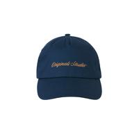 Baseball Cap JACK & JONES "JACFRAME NORREBRO CAP NOOS", Herren, blau (ocean cavern), Web, Baumwolle, unifarben, Caps (15815402-0) ocean cavern