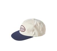 Baseball Cap JACK & JONES "JACLOOSE NORREBRO BADGE CAP SN", Herren, beige (turtledove detail:sky captain), Baumwolle, Caps, Baumwolle (21178165-0) turtledove detail:sky captain