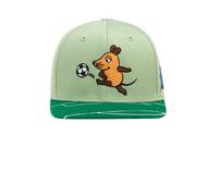 Baseball Cap KOAA "Maus - Fußball", Jungen, Gr. 3-8, grün (hellgrün), 100% Baumwolle, bestickt, Caps, mit detailreicher Stickerei (94522824-3) hellgrün
