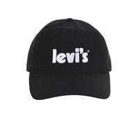 Baseball Cap LEVI'S KIDS "POSTER LOGO", Kinder, Gr. 1, schwarz, Baumwolle, Caps, UNISEX (36786149-1) schwarz