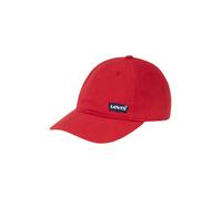 Baseball Cap LEVI'S KIDS "RICHMOND BATWING CURVE BRIM", Baby, Gr. - (110/164), rot (pompeian rot), Baumwolle, casual, Caps, UNISEX (12566321-0) pompeian rot