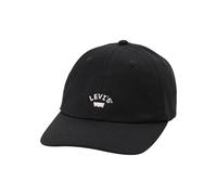 Baseball Cap LEVI'S "LAZY GIRL LOGO CAP", Damen, schwarz, Baumwolle, unifarben, Caps, mit Markenlogo Stickerei (47281522-0) schwarz