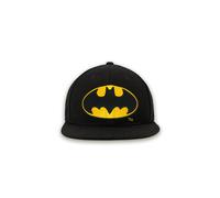 Logoshirt®️ DC Comics I Batman I Logo I Kinder Snapback Cap I Kappe I Mädchen & Jungen I Bestickt I verstellbar I schwarz I Lizenziertes Originaldesign