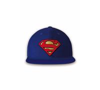 Logoshirt®️ DC Comics I Superman I Logo I Snapback Cap I Kappe I Damen & Herren I Bestickt I verstellbar I blau I Lizenziertes Originaldesign