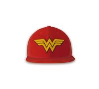 Baseball Cap LOGOSHIRT "DC - Wonder Woman", Herren, rot, 100% Baumwolle, bestickt, Caps, mit lizenzierter Stickerei (37070851-0) rot