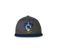 Logoshirt®️ Harry Potter I Ravenclaw I Logo I Kinder Snapback Cap I Kappe I Mädchen & Jungen I Bestickt I verstellbar I grau/blau I Lizenziertes Originaldesign
