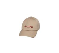 Baseball Cap MARC O'POLO "aus hochwertigem Bio-Baumwoll-Twill", Damen, sandpaper, Baumwolle, unifarben, Caps (70676019-0) sandpaper