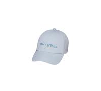 Baseball Cap MARC O'POLO "aus hochwertigem Organic-Twill", Herren, calm blau, Baumwolle, unifarben, Caps (70623651-0) calm blau