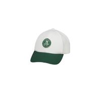 Baseball Cap MARC O'POLO "aus hochwertigem Organic-Twill", Herren, grün (weiß cotton), Baumwolle, unifarben, Caps (32869510-0) weiß cotton