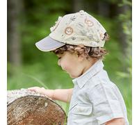 Baseball Cap MAXIMO, Jungen, Gr. 45/47, sand, multicolor, Canvas, Obermaterial: 100% Baumwolle, Caps, individuell Größenverstellbar (73650609-45) sand, multicolor