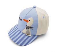 Baseball Cap MAXIMO, Jungen, Gr. 47/49, blau fog, sanftes weiß, Canvas, Baumwolle, Caps, gute Belüftung (60905747-47) blau fog, sanftes weiß