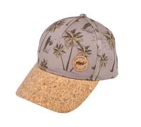 Baseball Cap MAXIMO, Jungen, Gr. 55/57, braun, Canvas, Baumwolle, Caps, Frontprint, Größenverstellbar (22028827-55) braun