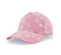 Baseball Cap MAXIMO, Mädchen, Gr. 47/49, rosa (blassrosa), Stoff, Baumwollmischung, Caps (41743953-47) blassrosa