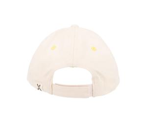 Baseball Cap MAXIMO, Mädchen, Gr. 47/49, wollweiß, Canvas, Baumwolle, Caps, Basecap, Zitrone, Washed Look, Größenverstellbar (71274128-47) wollweiß