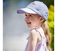 Baseball Cap MAXIMO, Mädchen, Gr. 49/51, lila, Baumwollmischung, gemustert, mehrfarbig, Caps, Meerjungfrauenmotiv, bedruckt, mit Klettverschluss, Baumwollmix (47548346-49) lila